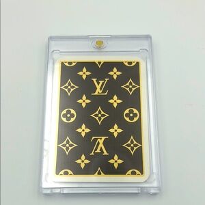 10❤️ Authentic Louis Vuitton Monogram 10 of Hearts Playing Card